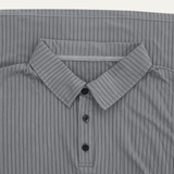 The Sorrento Men’s Ribbed Knitted Polo Shirt