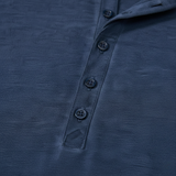 The Sheffield Men's Long Sleeve Henley Shirt - Modern Cotton Top