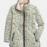 NOLA | DELIGHTFUL FLORAL-PRINTED QUILTED JACKET