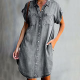 Serena - Shirt Dress with Buttons