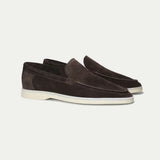 Classic Suede Loafer Brown
