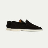 Classic Suede Loafer Black