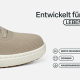 Lena - Beige Lightweight Comfort Sneaker for Every Day