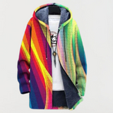 Rainbow Stripe Sweatshirt