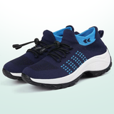 Ambulo Comfort Shoes Knitted Fabric - Blue Navy