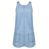 Cecilia - Casual Denim Dress
