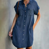 Serena - Shirt Dress with Buttons
