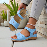 Liana - Lightweight Summer Sandal with Velcro Closure