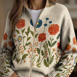 Andrea™ | Cardigan with Wildflower Pattern