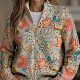 Petra™ | Cardigan with Floral Garden Pattern
