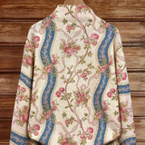 Sabine™ | Cardigan with Rose Vine Pattern