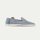 Classic Suede Loafer Baby Blue