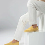 Classic Suede Loafer Citrus Yellow