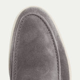 Classic Suede Loafer Grey