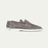 Classic Suede Loafer Grey