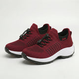 Friedensfuß Comfort Shoes - Red