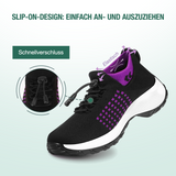 Ambulo Comfort Shoes Knitted Fabric - Purple Black