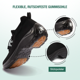 Ambulo Comfort Shoes Knitted Fabric - All Black