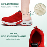 Friedensfuß Comfort Shoes - Red